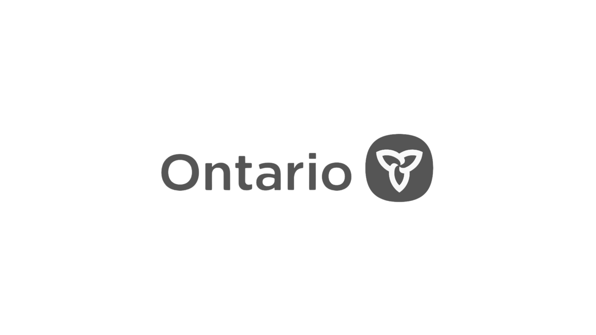 Timmins Care Logo of Ontario with the text "Ontario" and the provincial symbol, a stylized trillium flower, on a white background. Cochrane District Social Services Administration Board